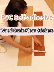 [READY STOCK] Vinyl Flooring Waterproof Self Adhesive Vinyl Floor Sticker Kayu Tebal Lantai Vinyl  0Formaldehyde Home Wood Grain floor Stiker Tampal Vinyl Lantai 地板貼