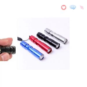 1/2pcs Led Mini Bright Flashlight Torch Pocket Light Portable Lantern Aa Battery Powerful Led For Hunting Camping