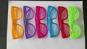 6Pcs Childrens Toy Blinds Glasses June 1st Masquerade Funny Party Carnival Super Glasses