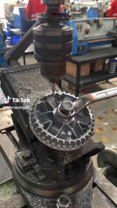 Rumah Roller Beat Fi Racing Pulley Rumah roller set Beat Fi Scoopy Fi ESP PULLEY BUBUT Derajat custom 138 pulley beat 135 derajat bubut