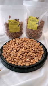 Roasted Almonds Nuts 500G No Sugar Deluxe Portable Healthy Snacks Whole Almonds/Ketogenic Diet