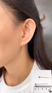 Anting Emas 375 Korean Style Nori 05 Gram