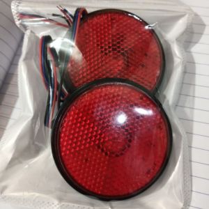 harga sepasang lampu mata kucing bulat 3 kabel bisa nyala diam dan kedip 12 volt buat semua motor