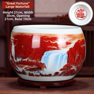Fortune Attracting Wealth Pot Decorative Piece