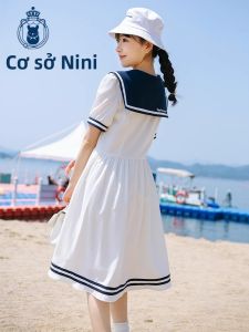 niffeilu | Váy thủy thủ học sinh trung học Váy mùa hè cho bé gái Váy công chúa phong cách Nhật Bản Váy ngắn cổ điển thường ngày