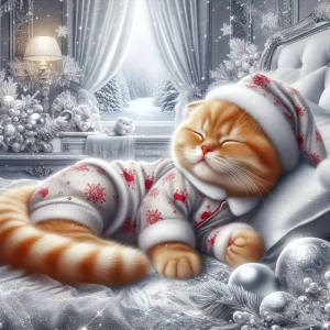 HUACAN 5D Diamond Painting Christmas Cat Animal Full Square Round Drill Home Decor Diamond Embroidery Sale Rhinestones