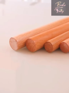 MixHome Ready Stock- Wooden Rolling Pin Dough wood Roller for making Pasta Cookies Pie Pizza kitchen utensils for bakers