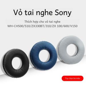 Ốp Lưng Tai Nghe Sony WH-CH500 510 520 ZX330BT 310 600 V150 310 ZX100 600 V150 Ốp Lưng Tai Nghe Bọc Bông Thấm Hút Ốp Lưng Tai Nghe