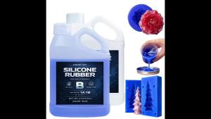 Silicone Mold Making Kit Super Elastic Liquid Silicone for Mold Making 3h Fast Cure Platinum Molds Making Silicon Rubber