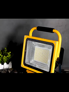 1200W Outdoor Emergency Lighting Rechargeable Wireless Outdoor Lighting with Remote Control LED Light Emergency Light Flood Light Stand