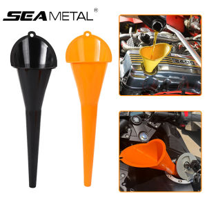 Sealetal xe tiếp nhiên liệu Phễu tay cầm thoải mái miệng dài động cơ xăng dầu nhiên liệu lọc xe xe máy Phễu nhựa đặc biệt