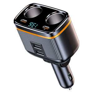 NUOMEIDA | Dual-port Car Charger Fast Charging 145W