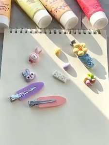 กิ๊บเซ็ท DIY ชุดทำกิ๊บติดผม เซ็ตกิ๊บติดผม ของขวัญ เด็ก ผู้หญิง