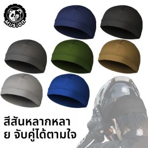 หมวกกันน็อคแบบตาข่ายมิวชั่นดูดซับเหงื่อดูดซับเหงื่อแห้งเร็วหมวกกีฬาสำหรับนักปั่นจักรยาน