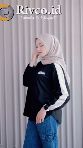 Atasan Oversize Casual Lingkar Dada 110