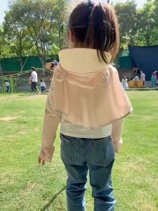 Áo Khoác Chống Nắng Mỏng Nhẹ Siêu Mát Cho Trẻ Em Kết Hợp Bao Tay Nón Khẩu Trang Toàn Diện Cho Bé -SOHANEI FAM