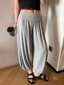 YAYUEMEI | Lantern Leggings Casual Pants Women Slimming Tapered