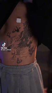 COD แทททู ZOAR L19 Magic tattoo สติ๊กเกอร์รอยสัก กันน้ำรอยสัก ลายสัก 15 วัน สีดำ