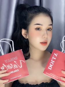 Son dolly VARIETY full 12 màu <07 - Màu Hồng Trà Sữa> Thành phần hữu cơ mềm mượt lâu trôi