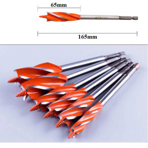 Mũi Khoan Gỗ Mũi Khoét Gỗ Đầu 4 Cạnh Chuôi Lục Giác
