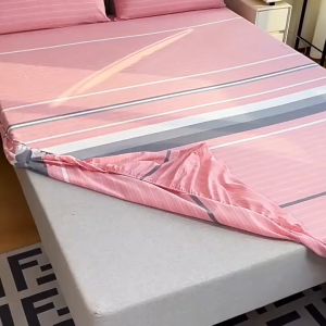 Bedsheet 3in1 Sheet Set Canadian Cotton Bedsheet Fully Garterized And Also Avail Canadian Pillowcase