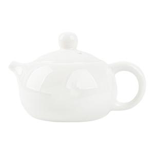 High-End White Porcelain Tea Set Yuzhi Jade Large Capacity Single Teapot for Solo Drinking Ceramic Tea Brewing Tools