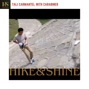 Tali Panjat Karmantel 8mm x 10 Meter Tali Rope Safety Climbing 8mm X 10Meter With Carabiner