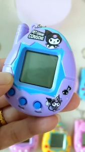 Jam Tangan + Mini Tamagoci Karakter Funny Little Toy peliharaan digital Pet Jam Set