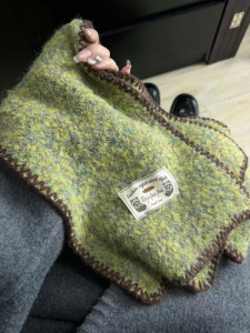 Thickened Lamb Fur Scarf Womens Winter Warmth Neck Warmer Korean Style Long Rectangle Shape Scarves And Wraps Accessories