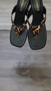 [ẢNH THẬT-FREESHIP] Dép nữ xỏ ngón quai xuôi đế xuồng ROSATA RO737 - 7p - Đen - BKSTORE