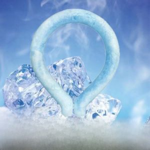 New Summer Cooling Neck Circle Frozen Ice Circle Hanging Necklace Physiological Cooling Heat Relief Magic Circle Home Daily Use