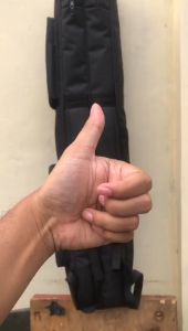 Tas Joran Pancing Bahan Terpal Truck Tebal Model Ransel Gendong Double 2 Ruang Lurebags