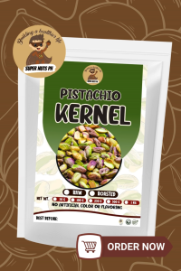 SuperNuts PH Premium Pistachio Kernel | Raw Unsalted Pistachios | Healthy High Protein Nut Snack | 100g 250g 500g 1kg