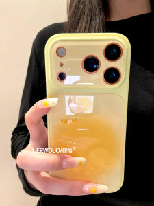 LIANGWU | Popular iPhone Case Lemon Yellow Gradient Ins Style