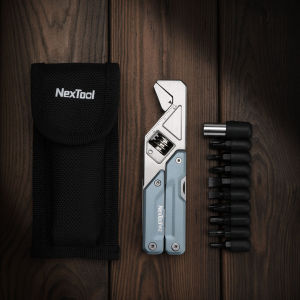 Mijia NexTool Light Wrench W2 Tool 8 In 1 Foloding Pliers Multi-functional Spanner Screwdriver Outdoor Camping EDC Hand Tool