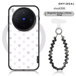 Smyideal | Magnetic Unique Purple Dots Girlish Style Phone Case