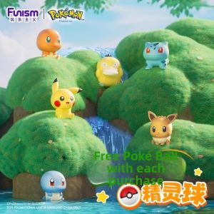 Funism | Mini Pikachu Eevee Bulbasaur Squirtle Pokemon Figures