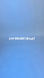 [10 PCS] Cup Dessert Bulat + Tutup | Gelas Cup Puding Bulat Isi 10 Pcs | Cup Dessert Tiramisu CH-20 | Cup Puding Unik Bulat