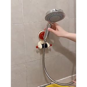 Giá đỡ vòi hoa sen treo vòi hoa sen hút chân không di chuyển dễ gác vòi sen gắn vòi sen-NIEVE