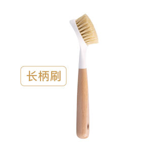 Bàn Chải Nhà Bếp Bằng Gỗ Nguyên Khối Đa Năng Bàn Chải Rửa Nồi Bằng Gỗ Ulmus Dùng Trong Gia Đình Bàn Chải Vệ Sinh Nhà Bếp