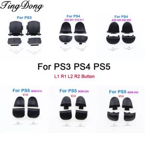 Bộ Nút Bấm Vai 1Set Dành Cho Sony PS3 PS4 PS5 - L1 R1 L2 R2 Phụ Kiện Sửa Chữa Tay Cầm Với Lò Xo Để Sửa Chữa Bộ Điều Khiển