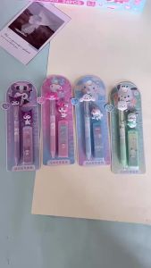 Concise, clear and easy to understand: เครื่องดินเสนอ Sanrio ชุดดินสอกดอัตโนมัติ 0.5 เมตร พร้อมยางลบ ลายสูง และสําหรับนักเรียน