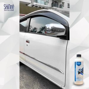Cleaner Wax SHinee | Poles Body Mobil Penghilang Baret Wax Pengkilap Mobil Putih REFILL 1 LITER