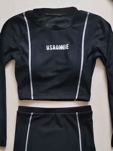 Bangkok Womens Swimwear Summer Fashion Korean Style Conservative Sports Swimwear Womens Beachwear