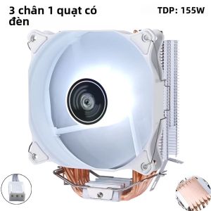 Quạt Làm Mát CPU XUANFENG 120mm Làm Mát Bằng Không Khí Với 4/6 Ống Dẫn Nhiệt Tương Thích Với LGA1200 2011-3 2066 1700 115x AM4 Để Tản Nhiệt Hiệu Quả