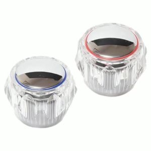 Acrylic Replacement Clear Acrylic Adjustable Fitting Replacement Bath Bathroom Tap Spindle Cold Water Plumbing