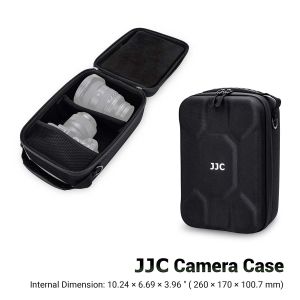 JJC Camera Case Pouch EVA Hard Shell Protective Bag For Fujifilm X100VI X100V X00F X100T X-T5 X-T4 X-T3 X-T200 X-A7 X-A10 X-S10 X-Pro3 X-T50 X-M5 X-E4 X-E5 X-H2 X-H2S GFX100 II GFX100RFNikon Z5 Z5II Z6II Z6III Z7II Z50 II Zfc Z30 Z30II
