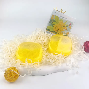 Natural plant osmanthus perfume soap essential oil soap Cleansing and Bathing Fragrance Essential Oil Soap Natural Plant Fragrance Perfume Soap Face and Bathing Soap