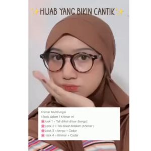 Jilbab Hijab Kerudung Bergo Instan French Khimar Cadar Tali Aisha Niqab Syari