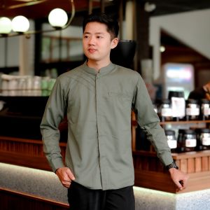 Baju Koko Pria Dewasa Terbaru Lengan Panjang Polos Motif Marvel